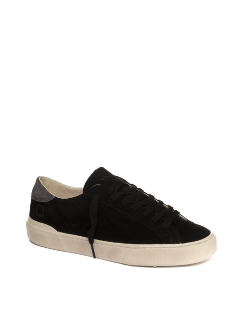 sneaker hill low nero D.A.T.E. | HILL LOW USUEDE-BLK